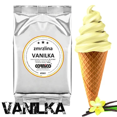 Amestec pentru înghețată de vanilie cu lapte, 2 kg