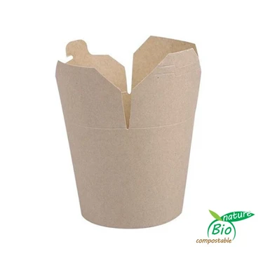 Cutie de hârtie kraft pentru alimente 750 ml, 50 buc