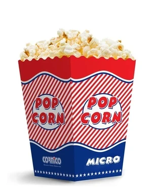 POPCORNiCO Cutie pliabilă Popcorn MICRO 0,75 L 750 buc
