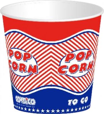 POPCORNiCO Pahar 2,6 L Popcorn To Go 300 buc