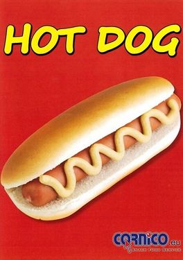 Poster A3 Hot Dog